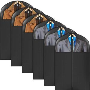 New Garment Bag Suit Bag for Hanging Clothes, 40" Lightweight Full Zipper